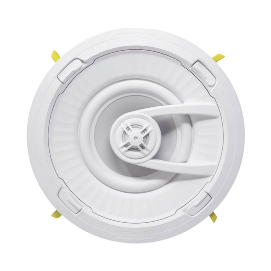 G72 - Altavoz de 7 " | montaje de Techo | Diseño TruGrip | Instalacion Sin Herramientas | Woofer de Polipropileno Blanco con Quick Connect