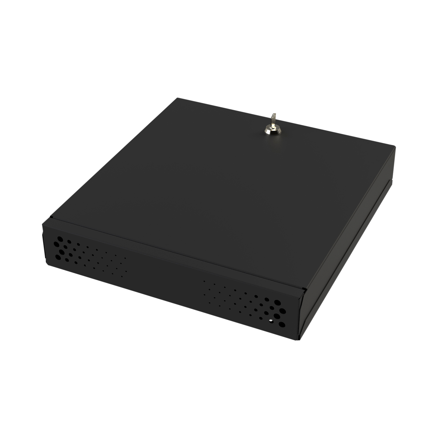 GABVID2R3 - Gabinete Metálico para DVR/NVR. Tamaño Max. de DVR/NVR: 445 x 88 x 400mm (An.xAl.xProf.). Compatible con Fuente SLIM.