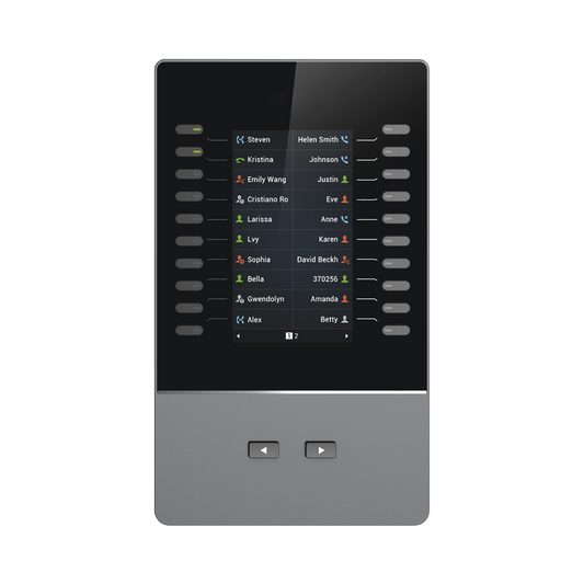 GBX-20 Modulo de extensión para modelos GRP2615, GRP2624, GRP2650 & GRP2670 y al Videoteléfono IP GXV3350 & GXV3450 de Grandstream.