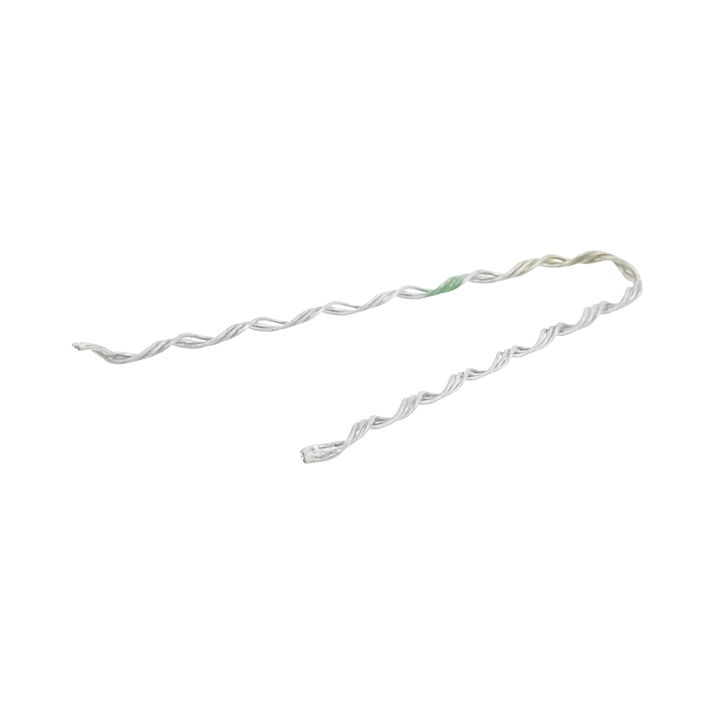 GDE-ADS-030 - Remate Preformado de Acero Galvanizado para fibra Drop Redonda de Φ 3 mm