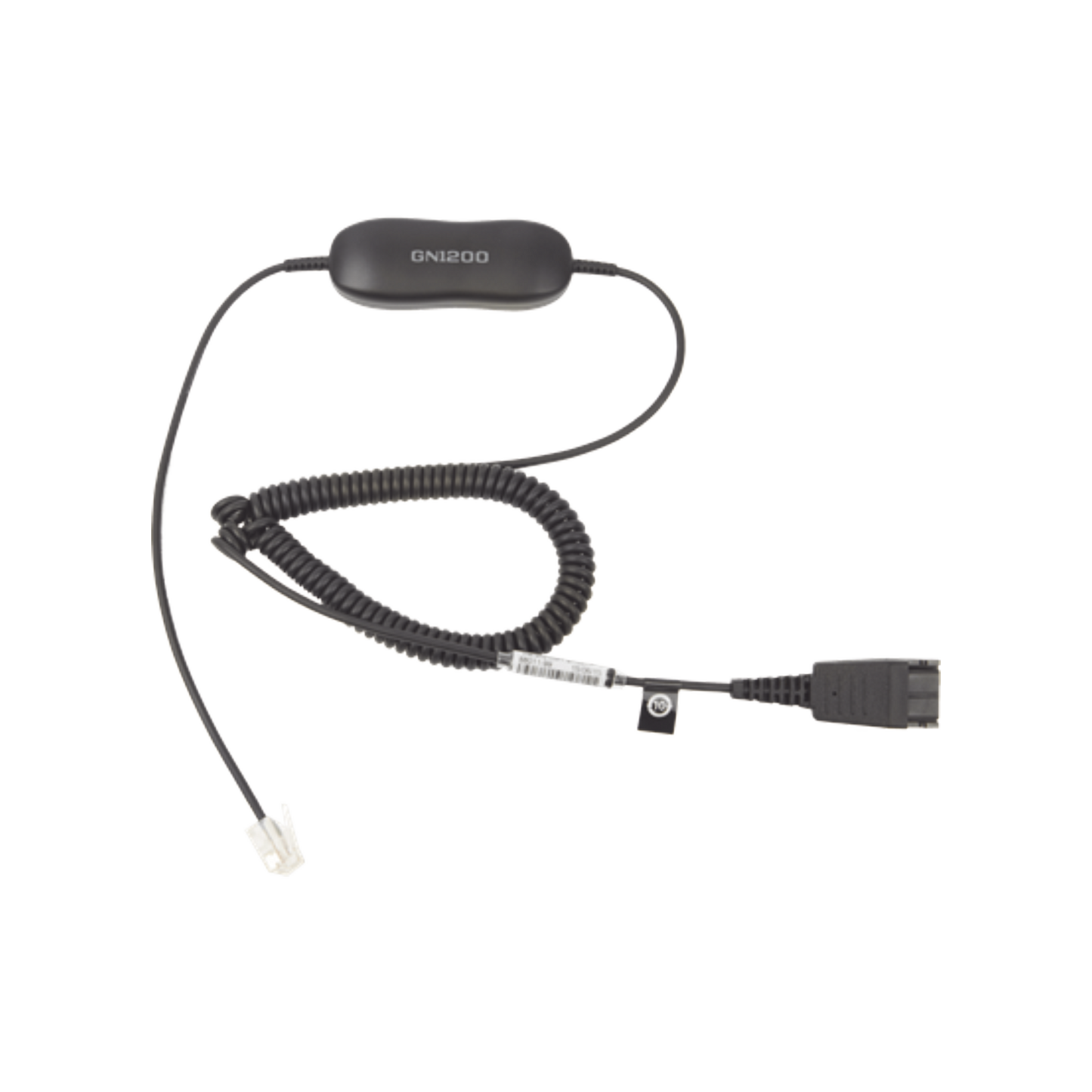 GN-1200-C Jabra GN1200 cable enroscado con conexión QD y RJ-9 (88011-99)
