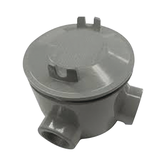 GRL-0440 - Caja con Tapa Tipo GRL de 3/4" (19 mm) / Caja a Prueba de Explosión/ Para Áreas Peligrosas / Libre de Cobre.