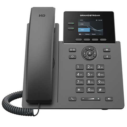 GRP2610P - TELÉFONO IP POE GRADO OPERADOR DE 2 LÍNEAS / PANTALLA LCD TFT 2.4 PULGADAS COLOR / 8 BOTONES VIRTUALES MULTIUSO / SEGURIDAD CARRIER-GRADE / COMPATIBLE CON GDMS / AUDIO HD / CONFERENCIAS DE AUDIO 5 VÍAS