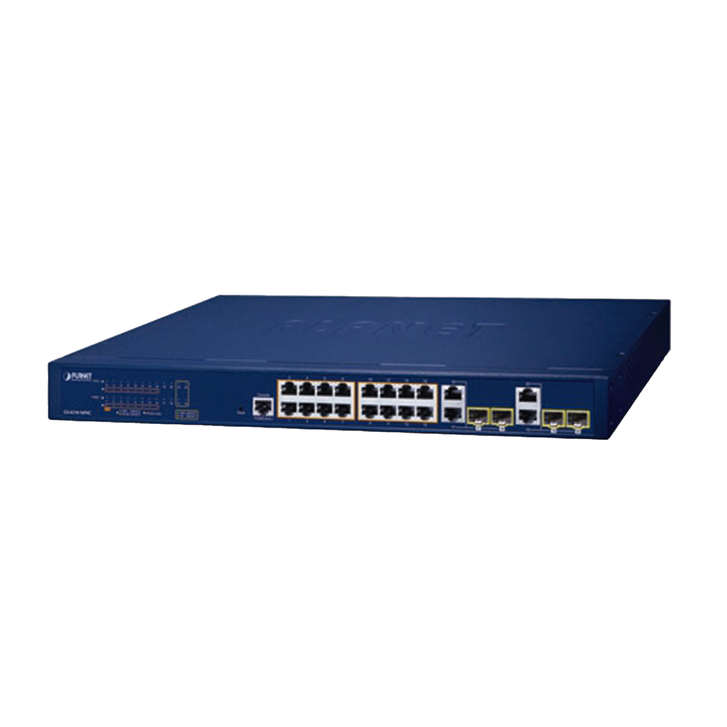 GS-4210-16P4C - Switch Administrable PoE  Capa 2 de 16 Puertos 10/100/1000 Mbps 802.3af/at, 4 Puertos SFP Gigabit, Hasta 240 W