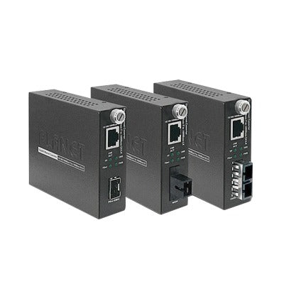 GST-802 Convertidor de Medios 10/100/1000BASE-T a 1000Base-SX (SC) 220m/550m