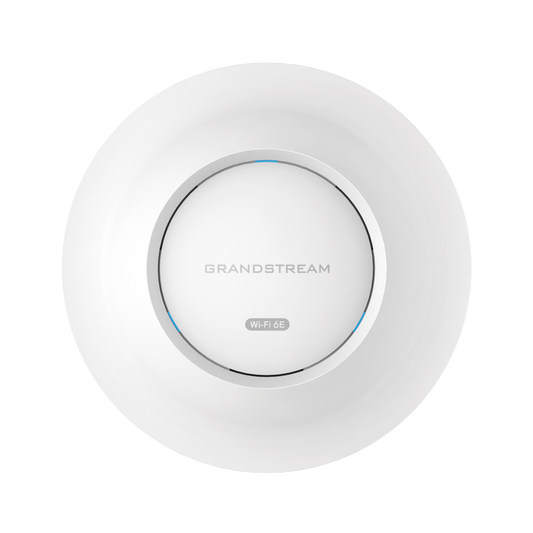 GWN7665 - Punto de acceso Wi-Fi 6E tribanda GWN 802.11ax, con administración desde la nube gratuita o stand-alone.