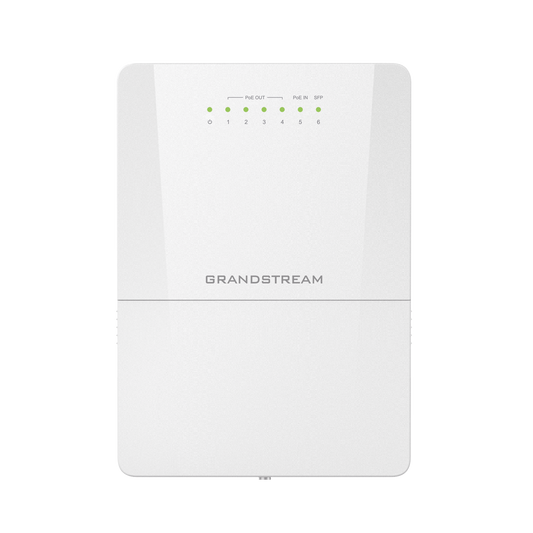 GWN7710R - Switch PoE Lite administrable para exteriores de 6 puertos (5GE+1SFP) / Clasificación IP66 a prueba de polvo y agua