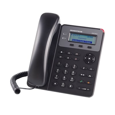GXP-1615 Teléfono IP SMB de 2 Líneas, 1 cuenta SIP con 3 teclas de función programables y conferencia de 3 vías. PoE