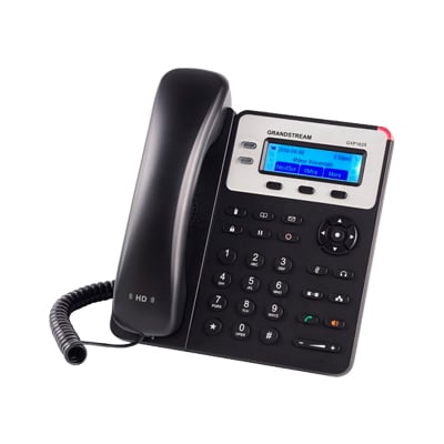 GXP-1625 Teléfono IP SMB de 2 Líneas con 3 teclas de función programables y conferencia de 3 vías. PoE