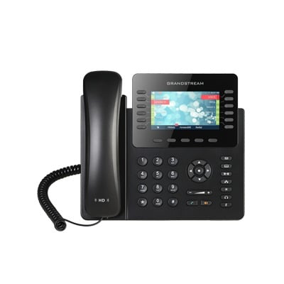 GXP-2170 Teléfono IP empresarial de 12 Líneas con 5 teclas de función y conferencia de 4 vías, PoE