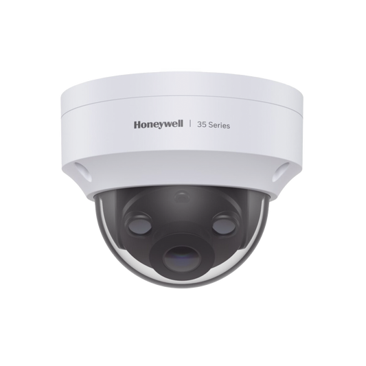 HC35W43R3 Domo IP 3 Megapixel / Lente 2.8 mm / 40 mts IR /  Ultra Baja Iluminación / NDAA / ONVIF / Exterior IP66 / Antivandalico IK10 / Ultra Baja Iluminación / H.265 / PoE / Serie 35 / Honeywell Security