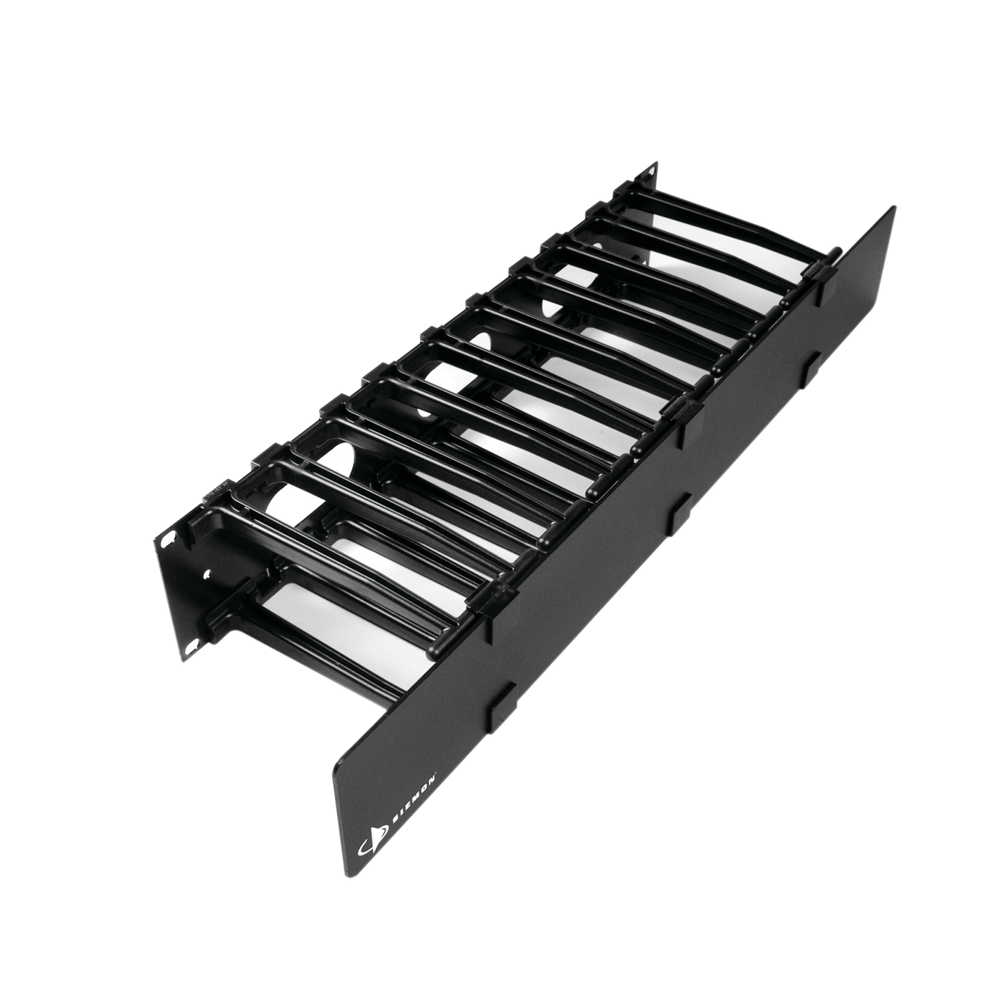 HCM-6-2U - Organizador de Cable Horizontal RouteIT, Sencillo, Para Rack de 19in, 6in de profundidad, 2UR