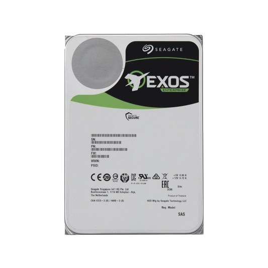 Disco Duro 3.5 10TB EXOS / 7200 RPM / SATA / Alto Rendimiento / Recomendado para DS-81024S