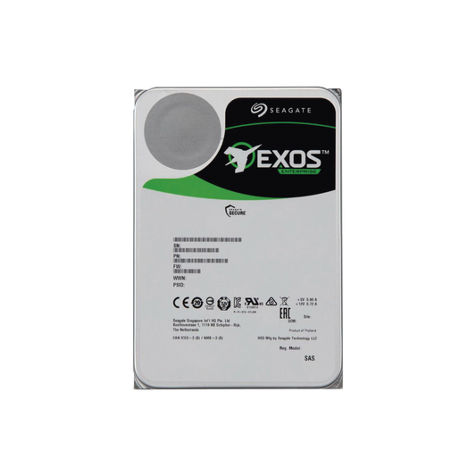 Disco Duro 3.5 16 TB EXOS / 7200 RPM / SATA / Alto Rendimiento / Recomendado para DSA81024S