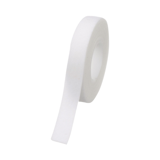 HLS-15R10 - Rollo de Cinta de Contacto, de 15 Pies (4.5m) de Largo, 19.1 mm de Ancho, Color Blanco