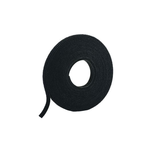 HLS-75R0 Rollo de Cinta de Contacto, de 75 Pies (22.9m) de Largo, 19.1 mm de Ancho, Color Negro