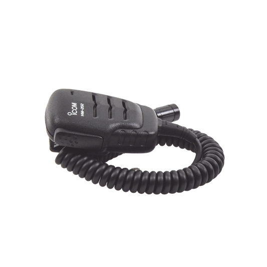 HM-202 - Micrófono bocina compacto a prueba de agua para radios IC-M72 y IC-M73.