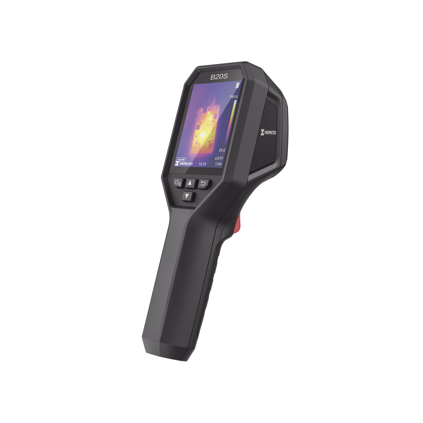 HM-TP52-3AQF/W-B20S B20S - Cámara Termográfica Portátil Dual / Lente Térmico 3.6 mm (256 × 192) / Lente Optico / WiFi / IP54 / Hasta 6 Horas de Funcionamiento Continuo