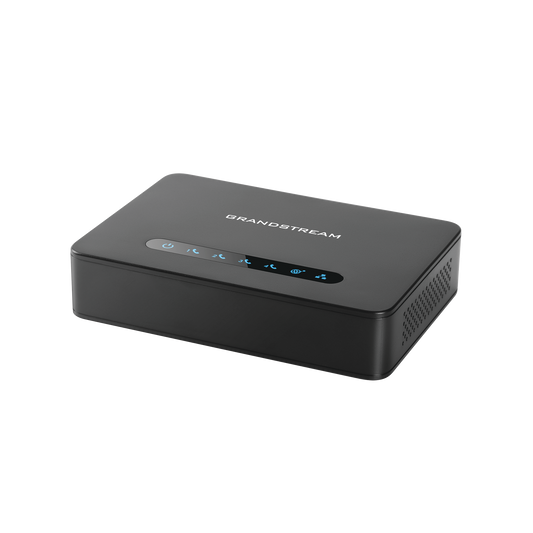 HT-814 ATA de 4 puertos FXS con 2 puertos de red gigabit