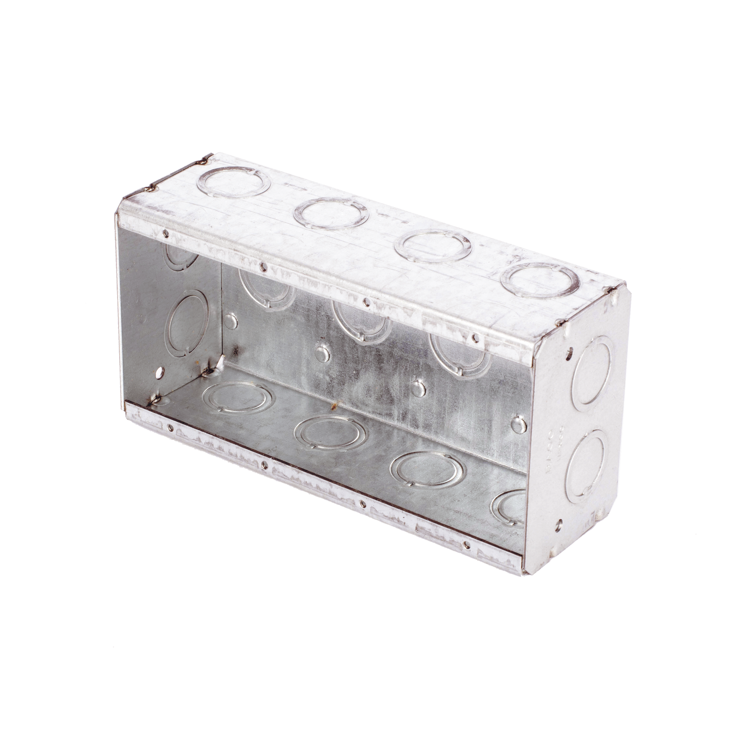 HUB-693 - Caja Multigang de 4 Gangs,/ Profundidad de 2-1/2"/ 20 TKO (1/2"- 3/4").