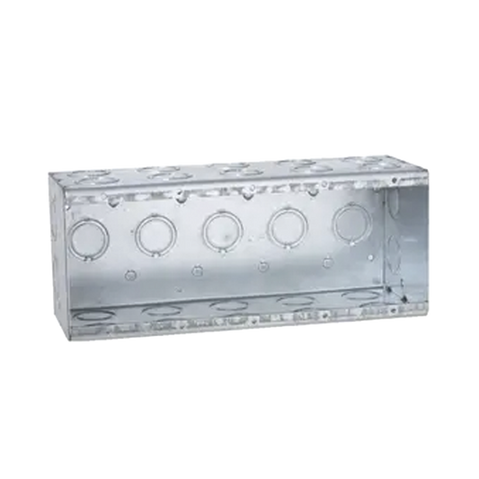 HUB-699 - Caja Multigang de 5 Gangs/ Profundidad de 3-1/2 Pulgadas (8.89 cm)/ 29 Entradas de 1/2 - 3/4.
