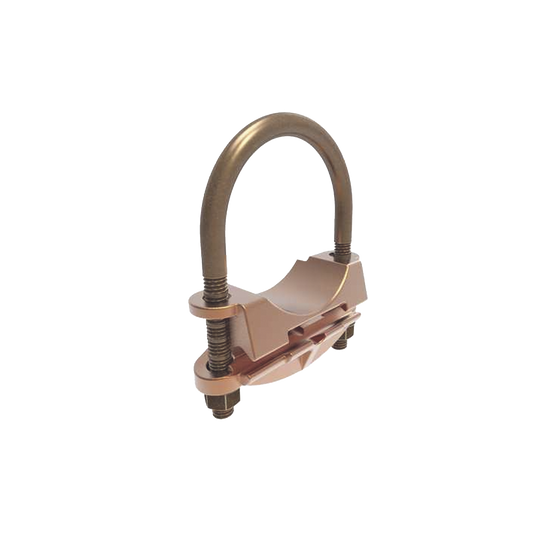 HUB-GAR-1826 - Conector Mecánico para Cable Calibre 4 a 3/0 AWG / Paralelo o 90° Grados a Tubo de 2" o Varilla de 2" - 2 3/8".