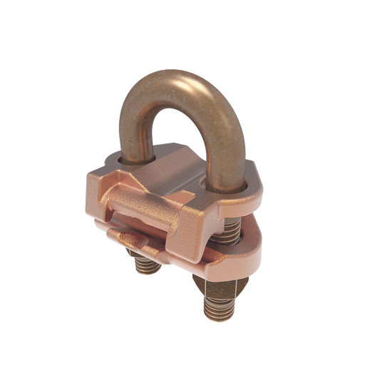HUB-GAR-6426 - Conector Mecánico para Cable Calibre 4 a 2/0 AWG / Paralelo o 90° a Tubo de 3/8" o Varilla de 5/8" - 3/4".