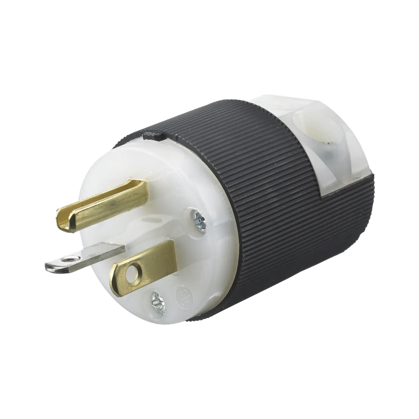 HUB-HBL5366C - Clavija Entrada Recta/ 20 A 125 V/ 2 Polos 3 Hilos/ Nema 5-20 P/ Grado Industrial- Comercial.