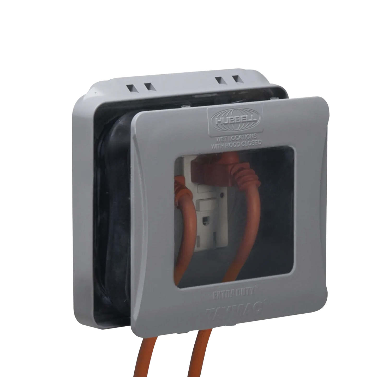 HUB-ML-2500G - Cubierta Impermeable/ 2 Unidades/ Vertical/ Servicio Pesado/ Expandible/ Color Gris.