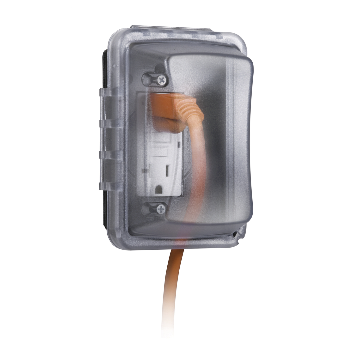 HUB-MM-410-C - Cubierta Resistente a Intemperie/ 1 Unidad/ Horizontal/Vertical/ Profundidad 2-3/4"/ Transparente.