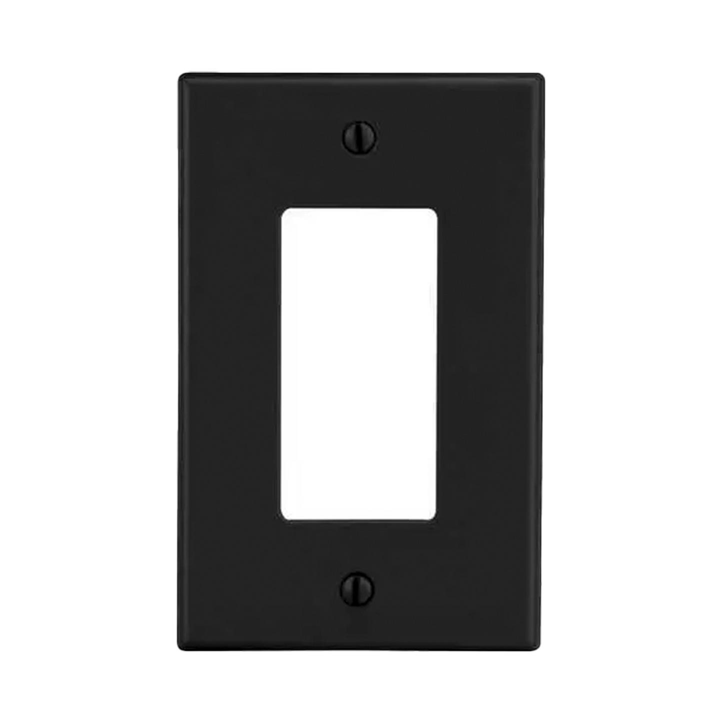 HUB-P26-BK - Tapa para Contacto Dúplex Color Negro.