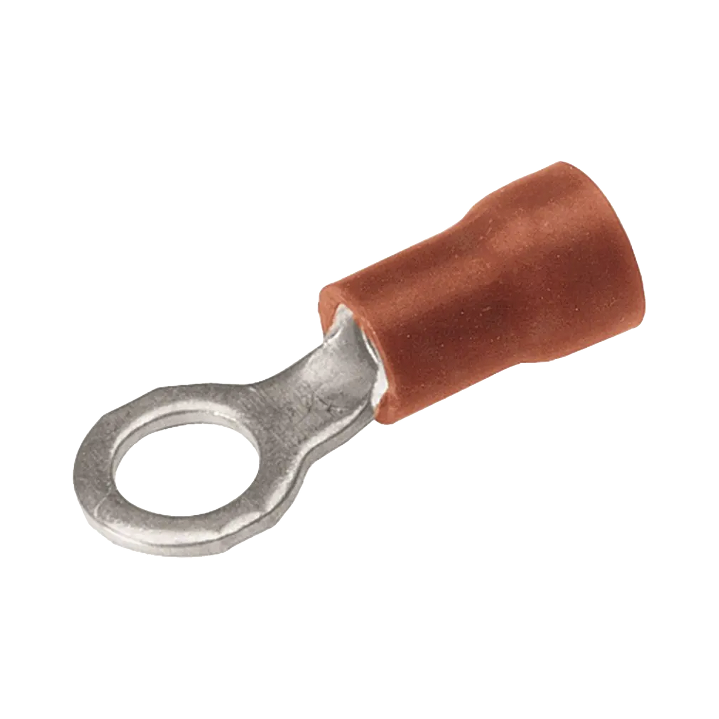 HUB-TP1-66 - Zapata Terminal de Ojillo  para Tornillo 1/8 in (3 mm) calibre 22-16 AWG con aislamiento de vinilo.