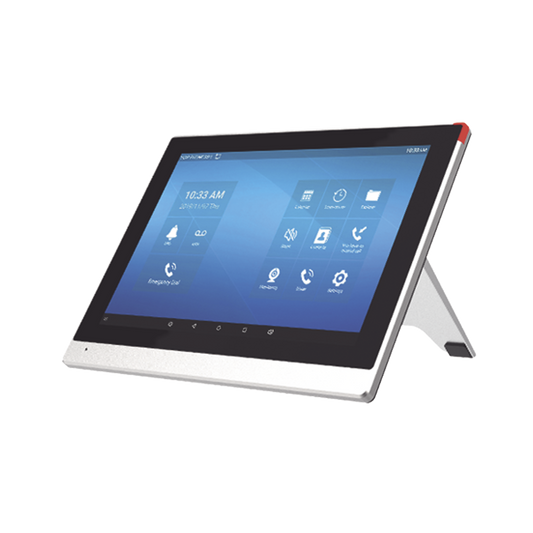 I56A Monitor IP/SIP para interior con Android, Wi-Fi, pantalla táctil de 10.1, audio de 2 vías, PoE, 8 interfaces de entrada de alarma.