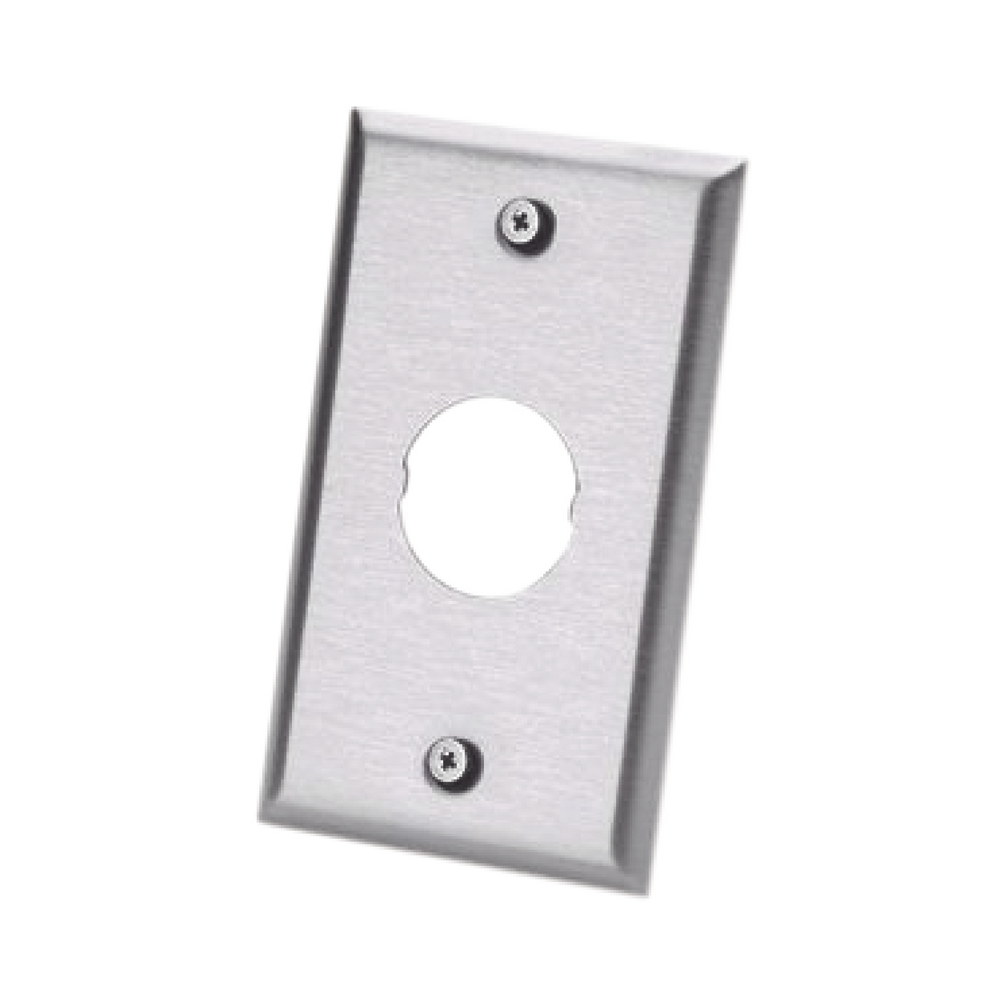 IAEFP1 - Placa de Pared IndustrialNet?, Para 1 Conector Industrial, de Acero Inoxidable