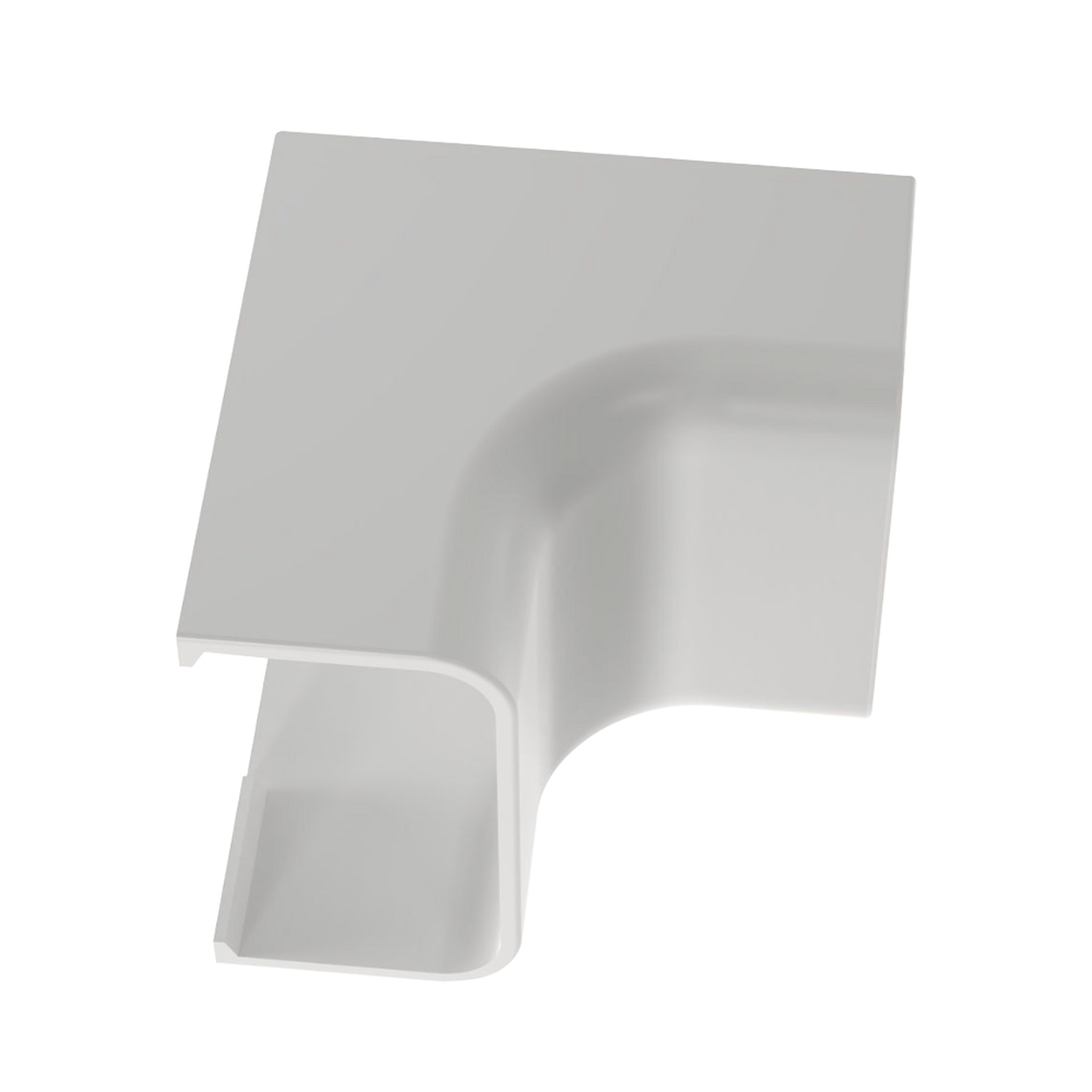 ICF10WH-X - Esquinero interior, para uso con canaleta LD10, material ABS, Color Blanco