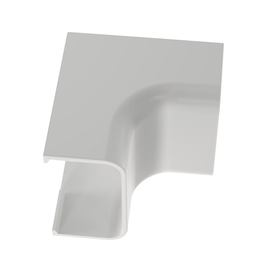 ICF10WH-X - Esquinero interior, para uso con canaleta LD10, material ABS, Color Blanco