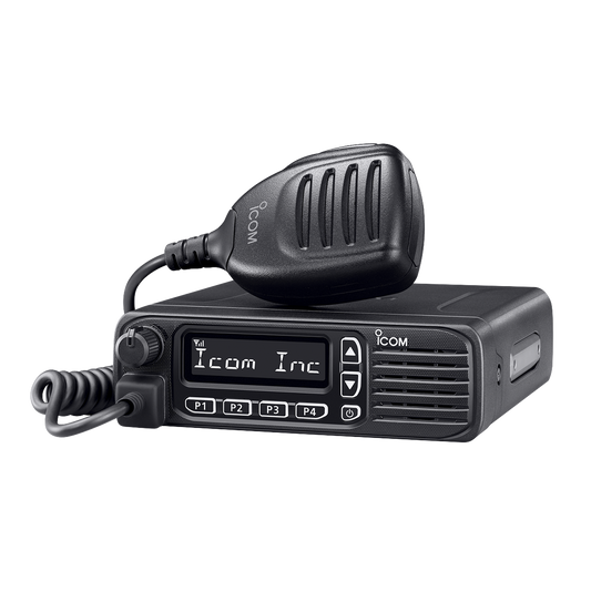 IC-F6130D - Radio Móvil NXDN / IDAS  con Pantalla, 128 Canales, 400-520 Mhz