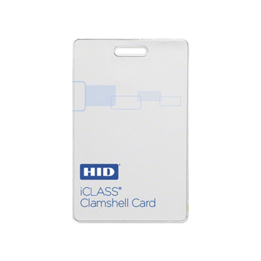 ICLASS208026 Tarjeta iClass Clamshell (Gruesa) / 2 k memoria / Programada  a 26 bits Aleatoriamente/ Garantía de por Vida