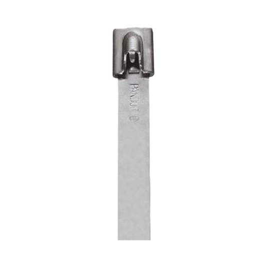 IMLT304S-Q - Cincho StrongHold de Acero Inoxidable Tipo 304, 998 mm largo x 6.6 mm ancho, Color Metálico, Paquete de 25pz