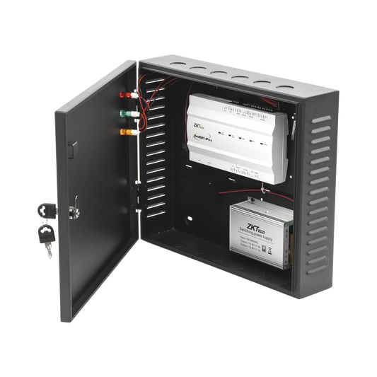 INBIO160PRO20K Controlador de Acceso / 1 PUERTA / Funcion ADMS PUSH Incluida / Alta Seguridad / 3 Años de Garantía / Biometría Integrada / 20,000 Huellas / Software de integración ZKBioSecurity