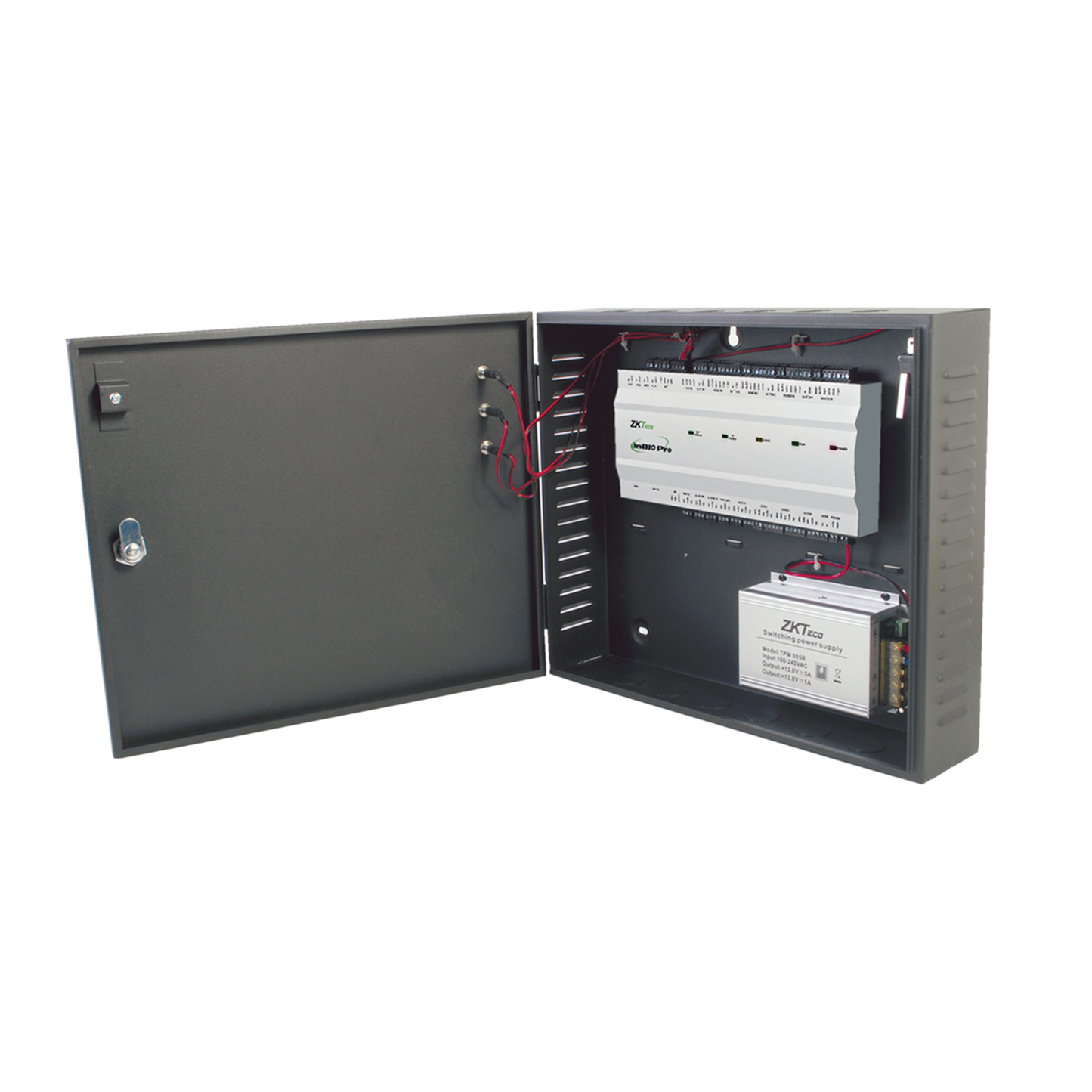 INBIO-460PRO-20K - Controlador de Acceso / 4 PUERTAS / Funcion ADMS PUSH Incluida / Alta Seguridad / 3 Años de Garantía / Biometría Integrada / 20,000 Huellas / Software de integración ZKBioCVSecurity