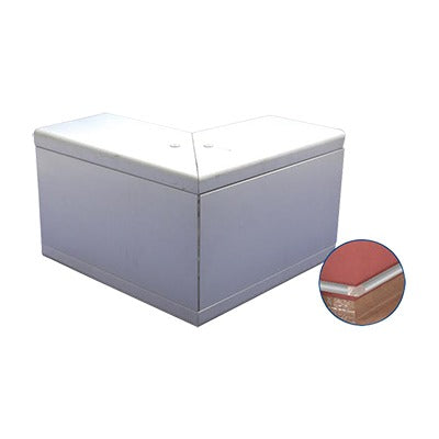 INKA-100-EE - Esquinero exterior de aluminio,  para canaleta INKA100 (8110-80001)