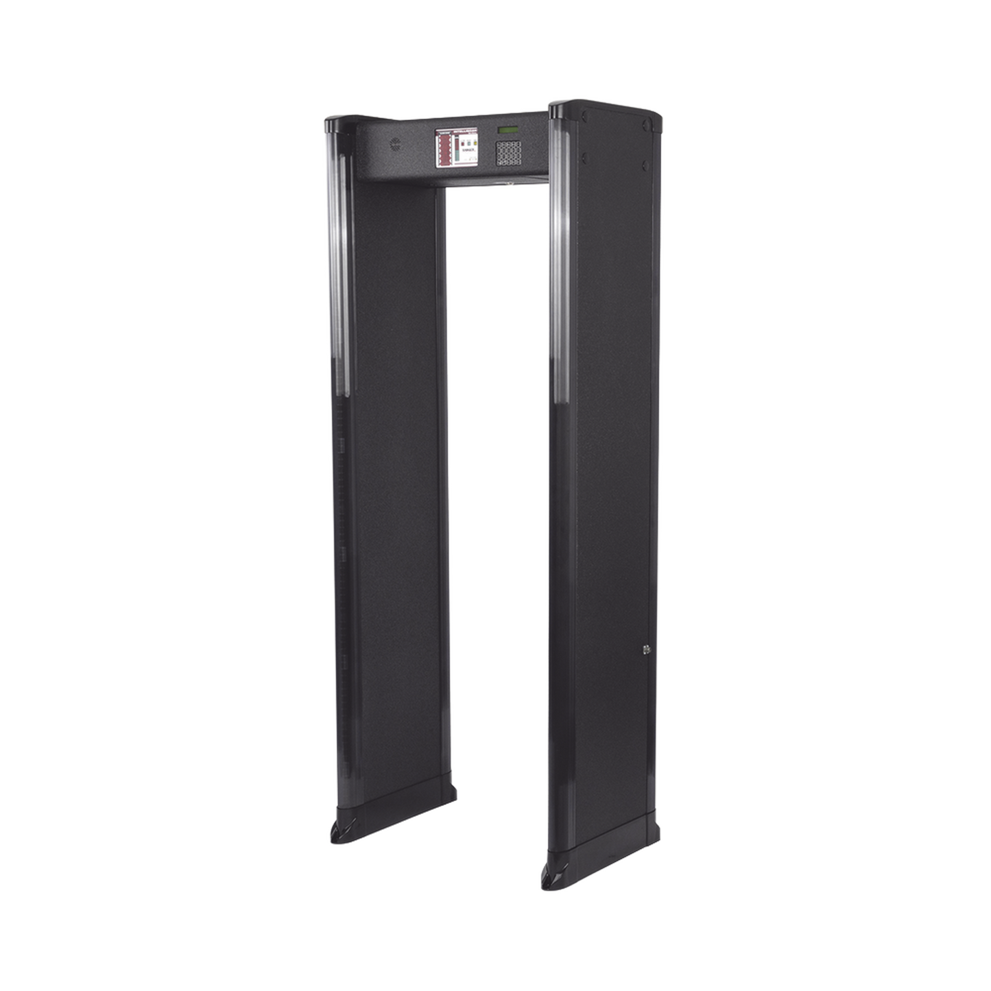 INTELL-26-ZIR-W - Arco Detector de Metales de 6 Zonas para Intemperie con Anclaje para Fijarse al Piso. Incluye Sensor IR para evitar falsas Alarmas / Certificado por la Administración Federal de Aviación de EE. UU. (FAA)