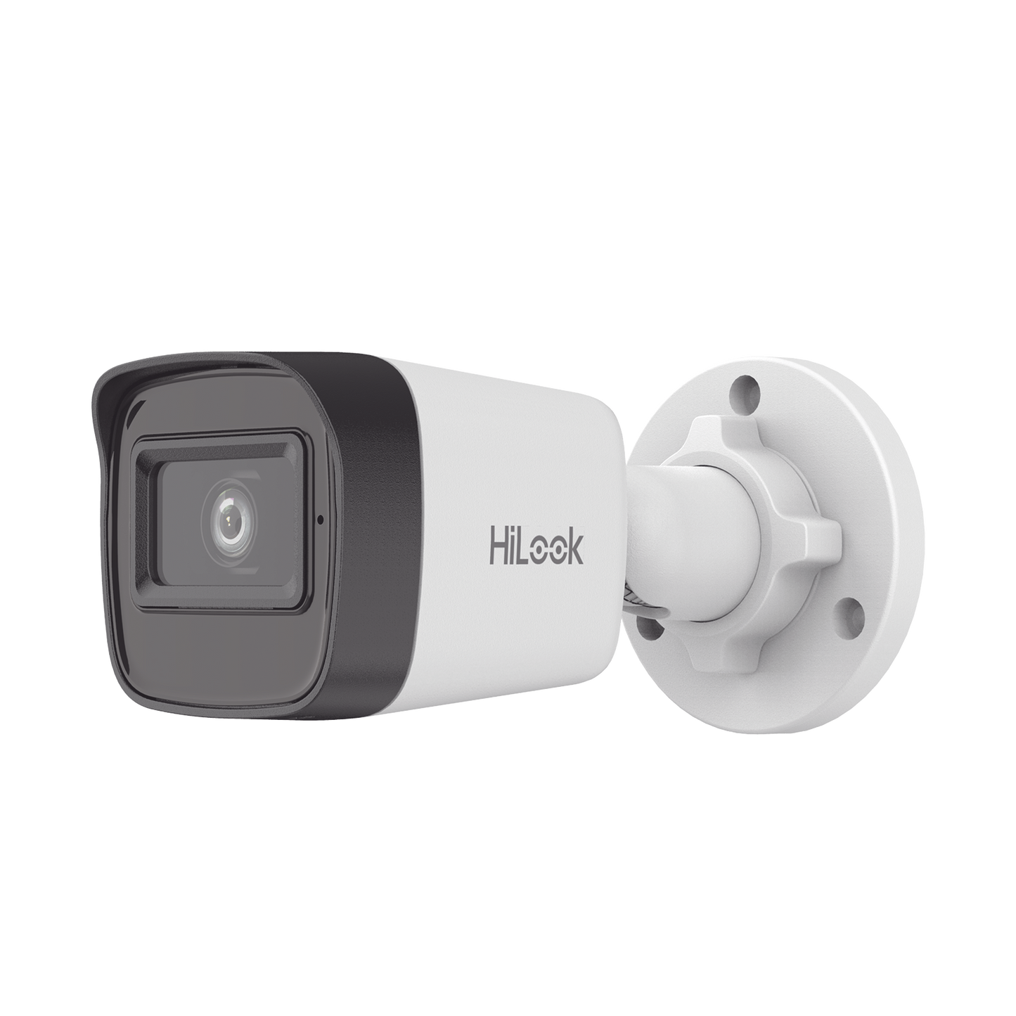 HiLook Series / Bala IP 2 Megapixel (1080p) / Lente 2.8 mm / 30 mts IR / Micrófono Integrado / Exterior IP67 / PoE / dWDR / H.265+ / ONVIF