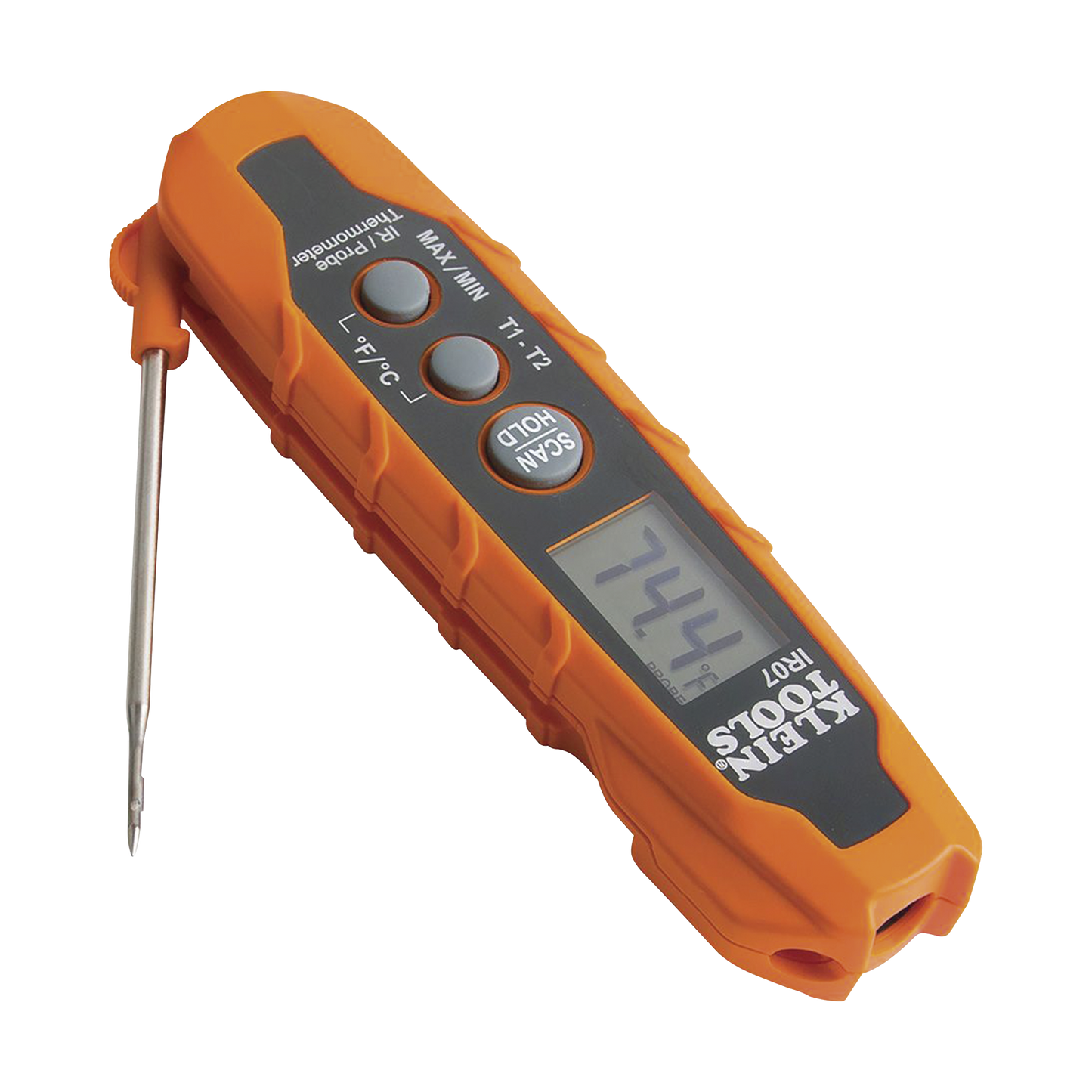 IR-07 - Termómetro Doble IR/Sonda con Medición ºC y ºF. Con Pantalla Retroiluminada