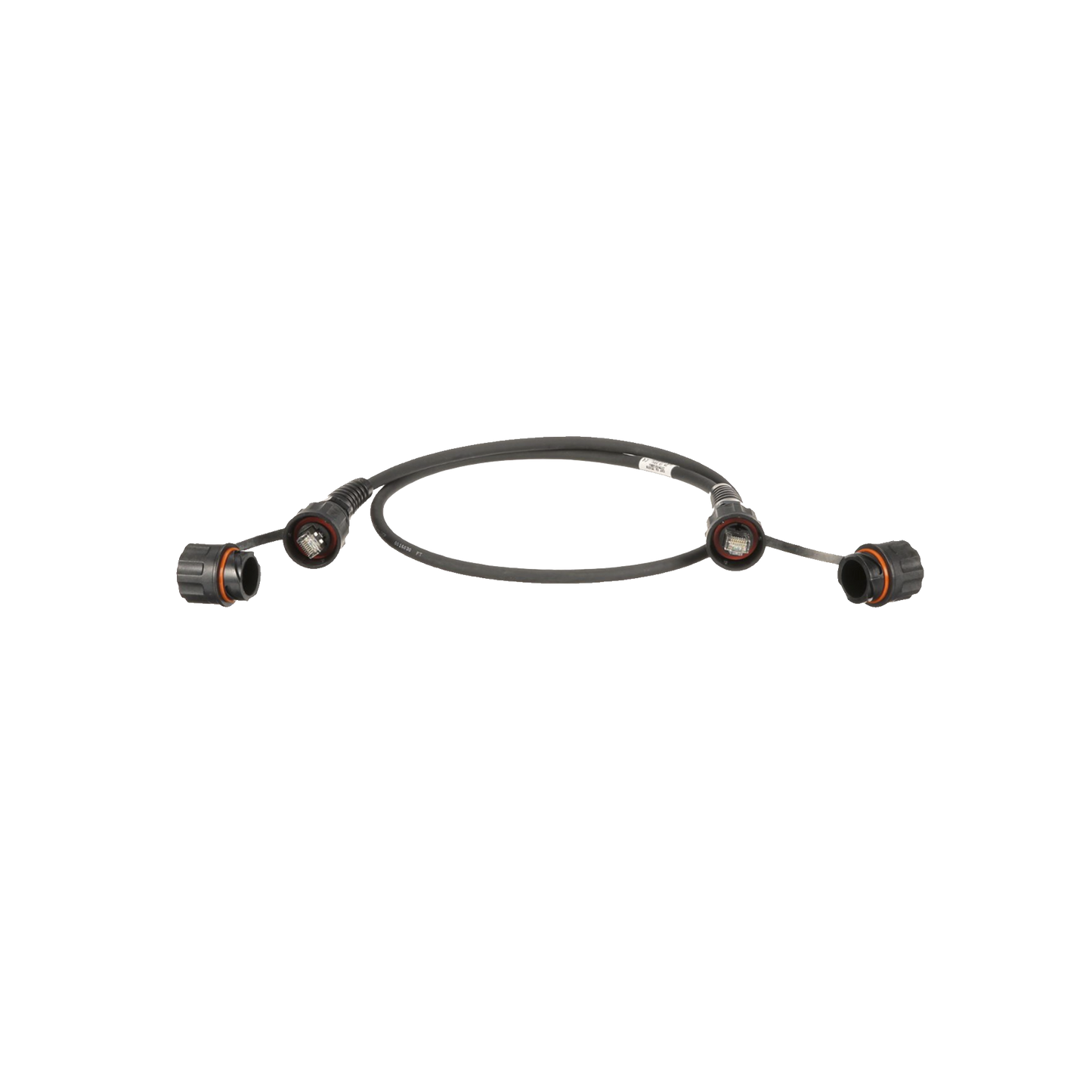 ISTP6X3MBL - Patch Cord Cat6A IndustrialNet, Blindado S/FTP, Con Plug Industrial y Tapa en Cada Extremo, 3 Metros (9.84 Pies)