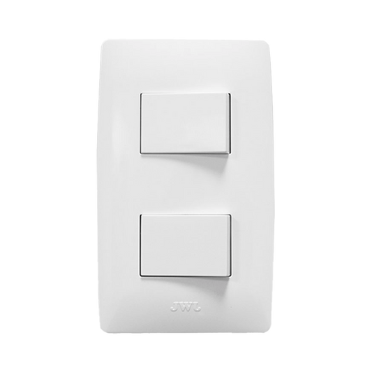 JTL-B72-40 - Apagador Escalera Doble de 127 V~60 Hz 10 A/ Color Blanco.