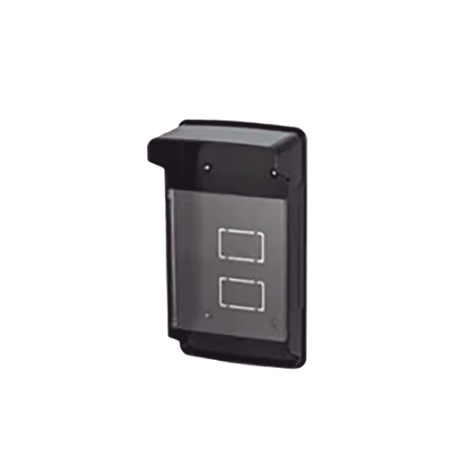 JY-003-B - Carcasa Protectora Universal Color Negro con Tapadera de Acrílico / Medidas 245 × 143 × 83 mm / Compatible con Múltiples Modelos de Control de Acceso