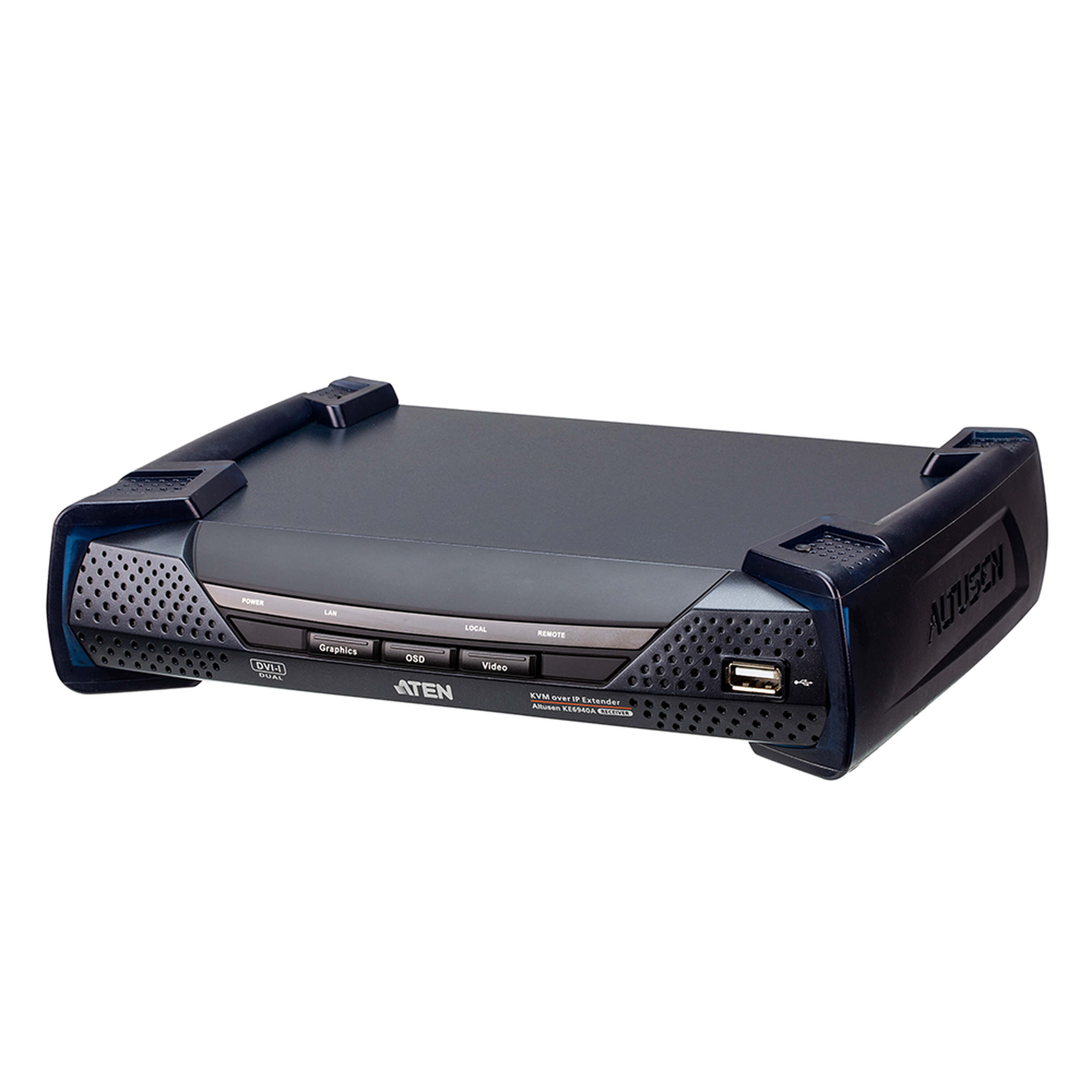 Control Ip Dual KE6940AR - Receptor KVM IP | Dual Display USB | Baja Latencia | 1920 x ...