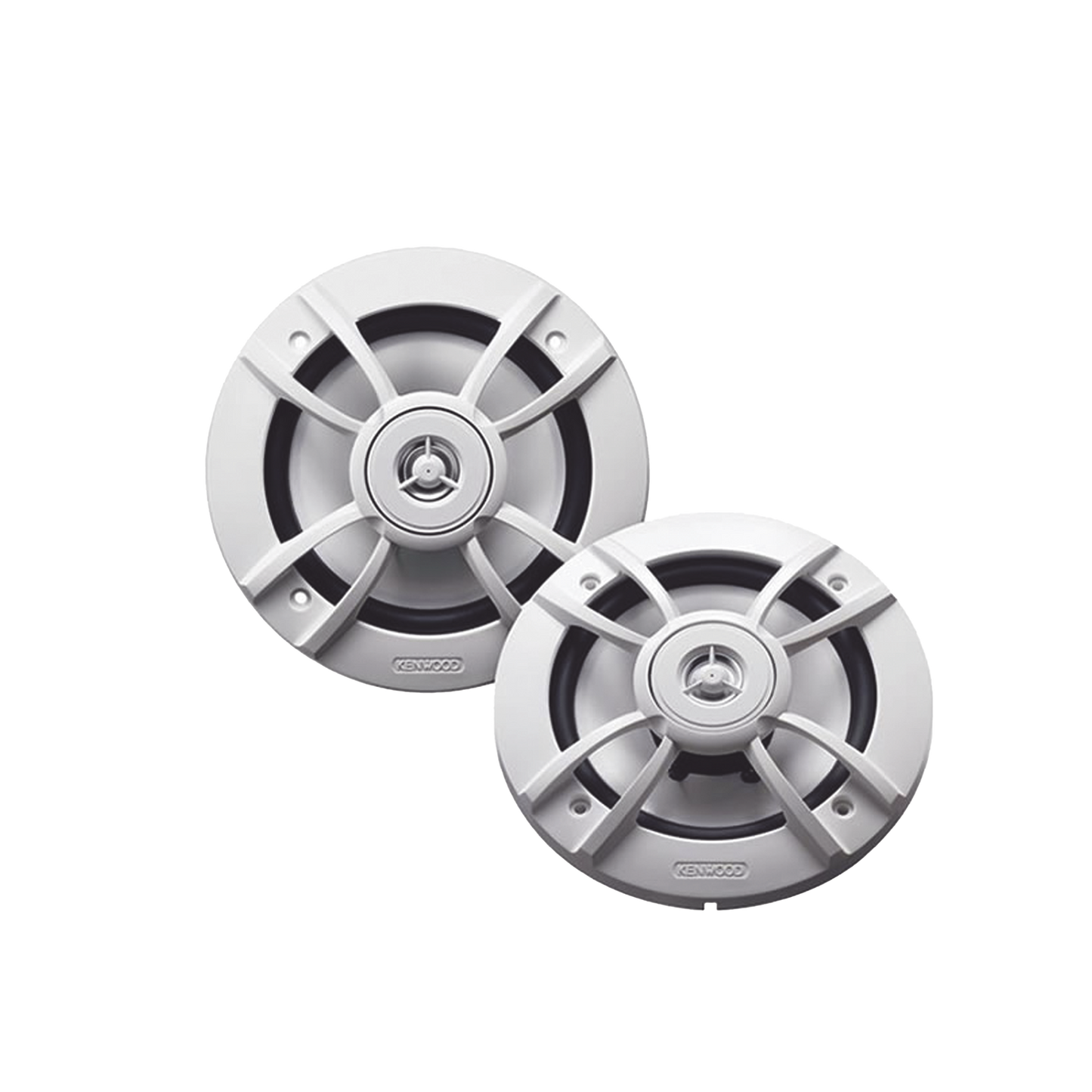 Par de altavoces fabricados en grado marinos en color blanco de 6.5" potencia máxima de 150 W
